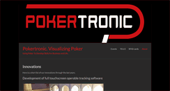 Desktop Screenshot of pokertronic.de