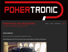 Tablet Screenshot of pokertronic.de